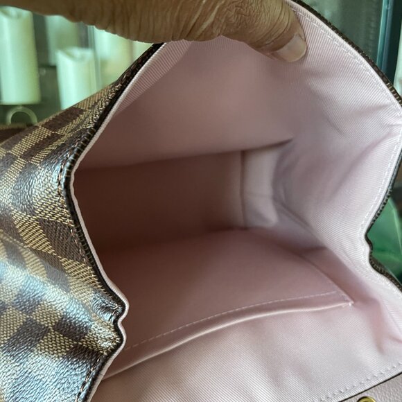 100% Authentic Louis Vuitton  Damier Ebene Clapton Backpack Magnolia
